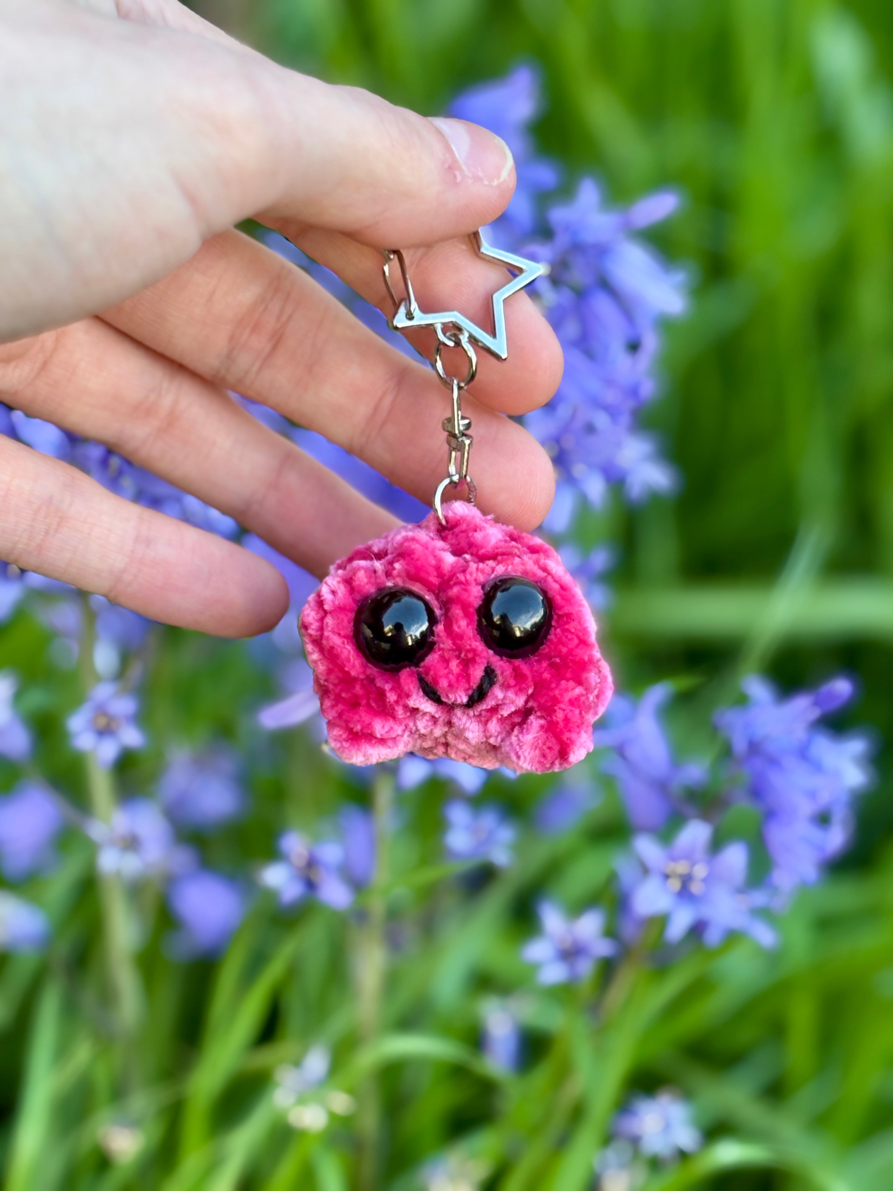 Crochet Frog (With Keychain)