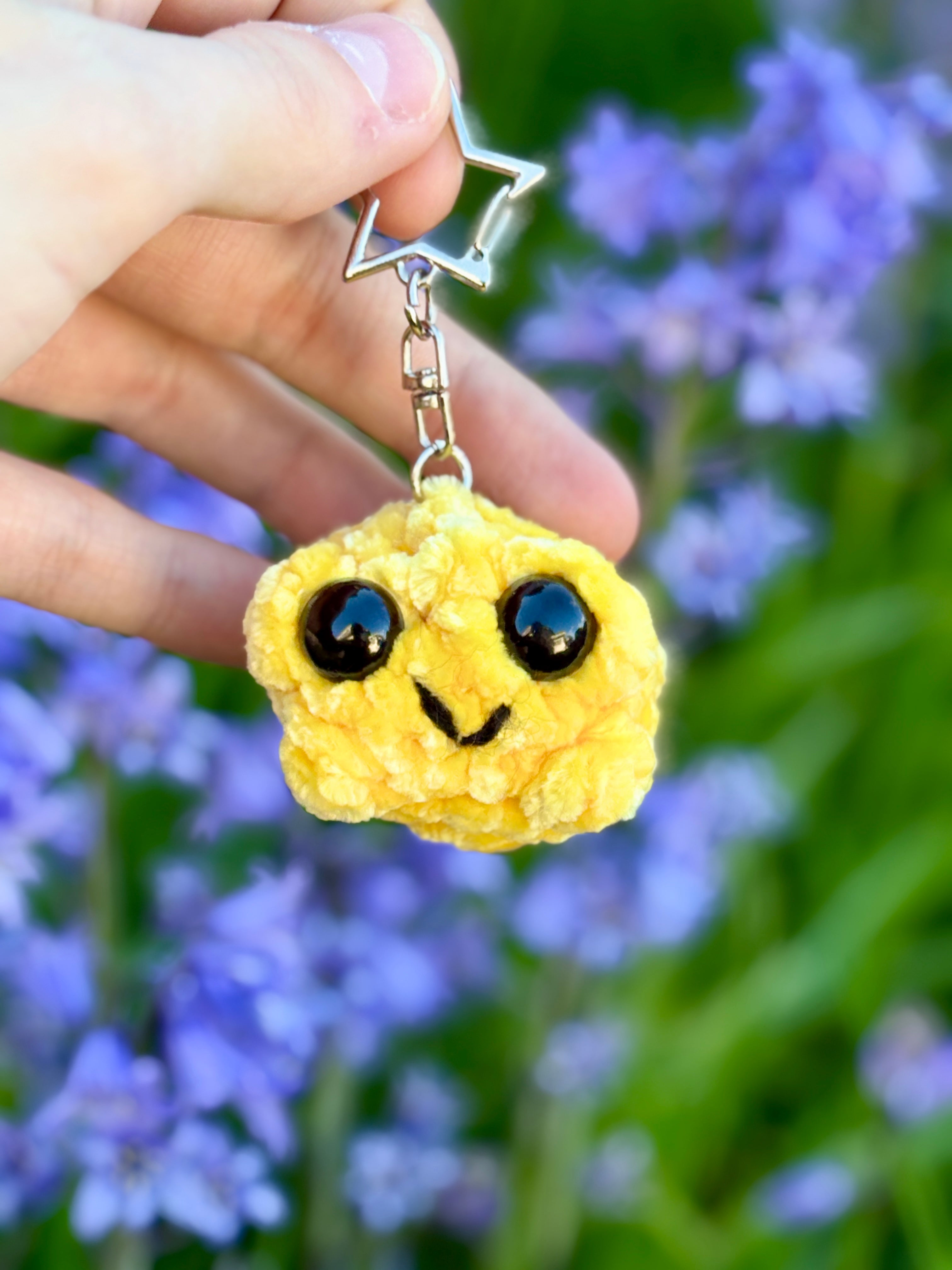 Crochet Frog (With Keychain)